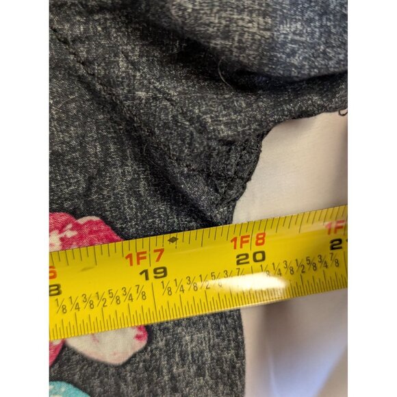 Urban Pipeline Mens Medium Hawaiian Floral Button-Down Short-Sleeve Shirt Cotton - Picture 4 of 6